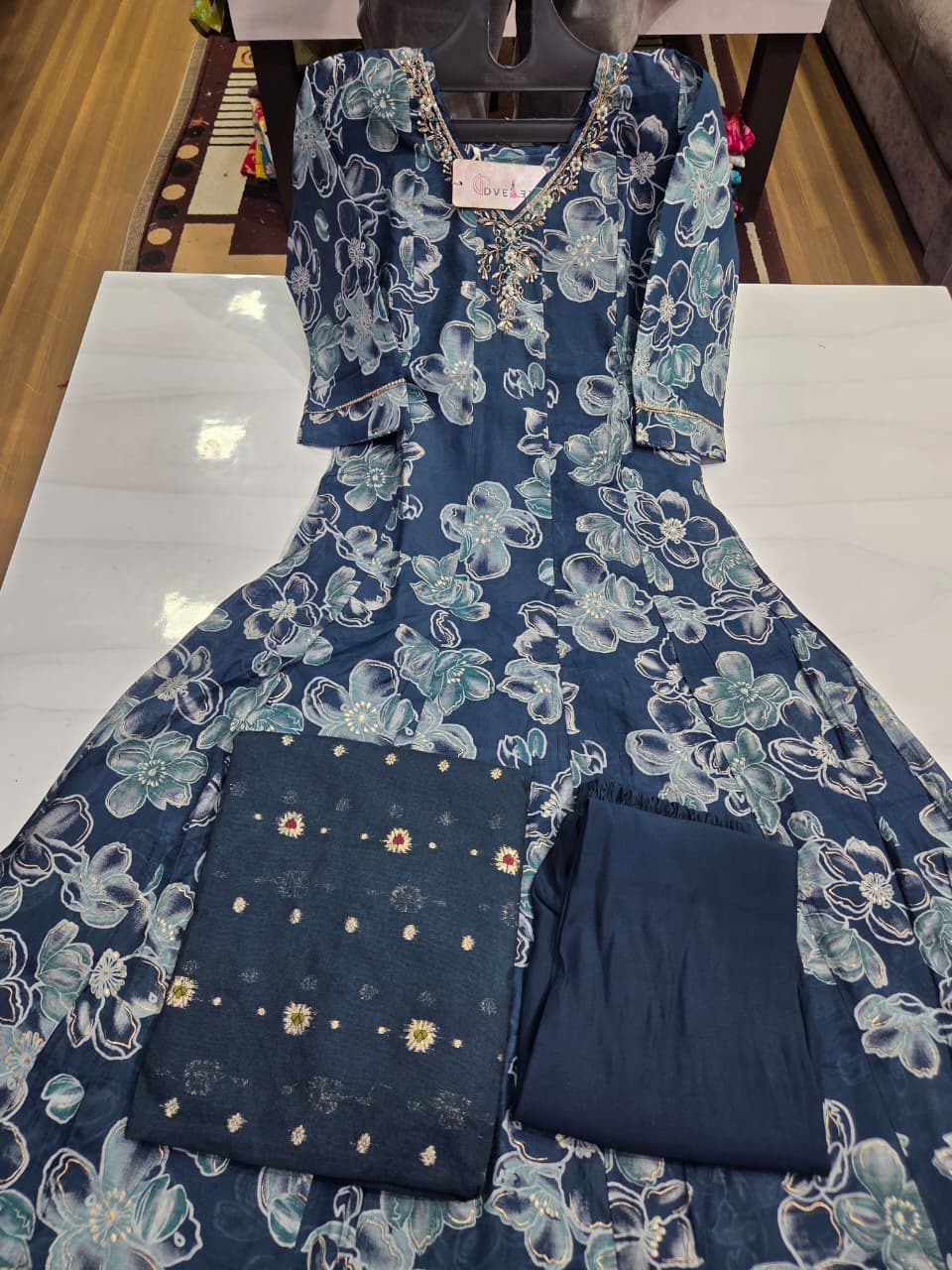 Zaira Series Dveeja Fashion Chanderi Readymade Anarkali Suits Wholesale Price