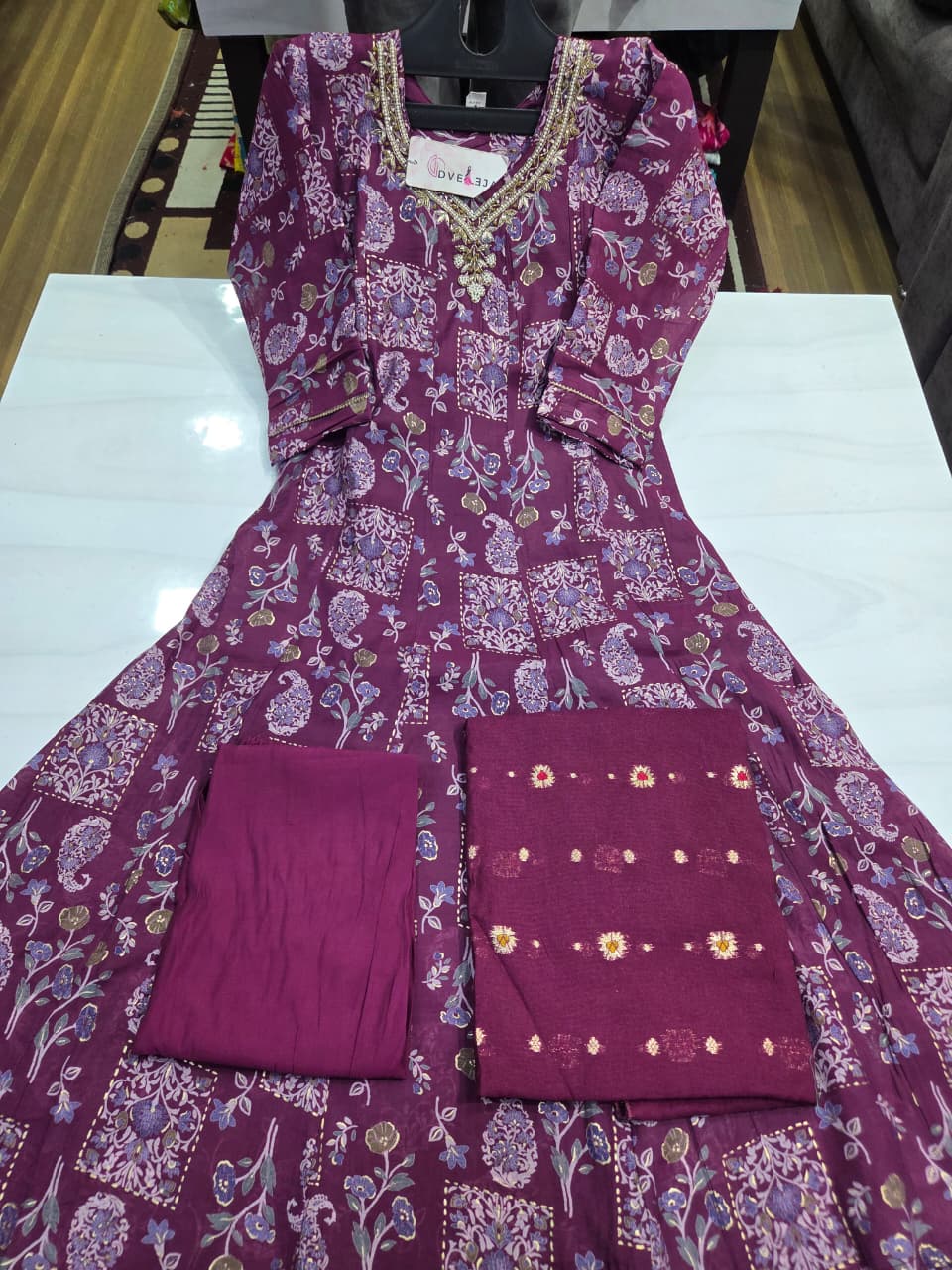 Zaira Series Dveeja Fashion Chanderi Readymade Anarkali Suits Wholesale Price
