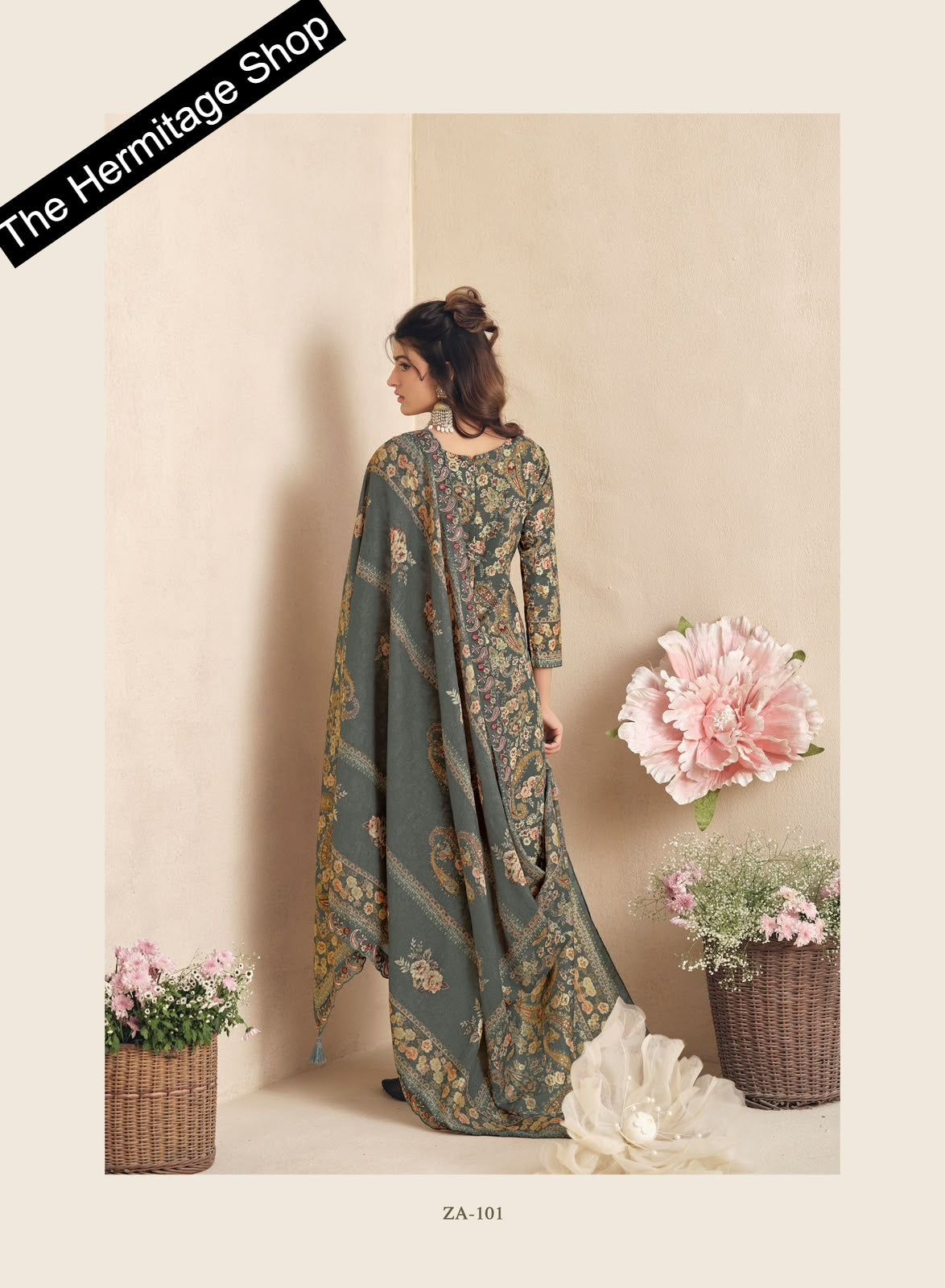 Zaira The Hermitage Shop Lawn Karachi Salwar Suits Manufacturer Gujarat