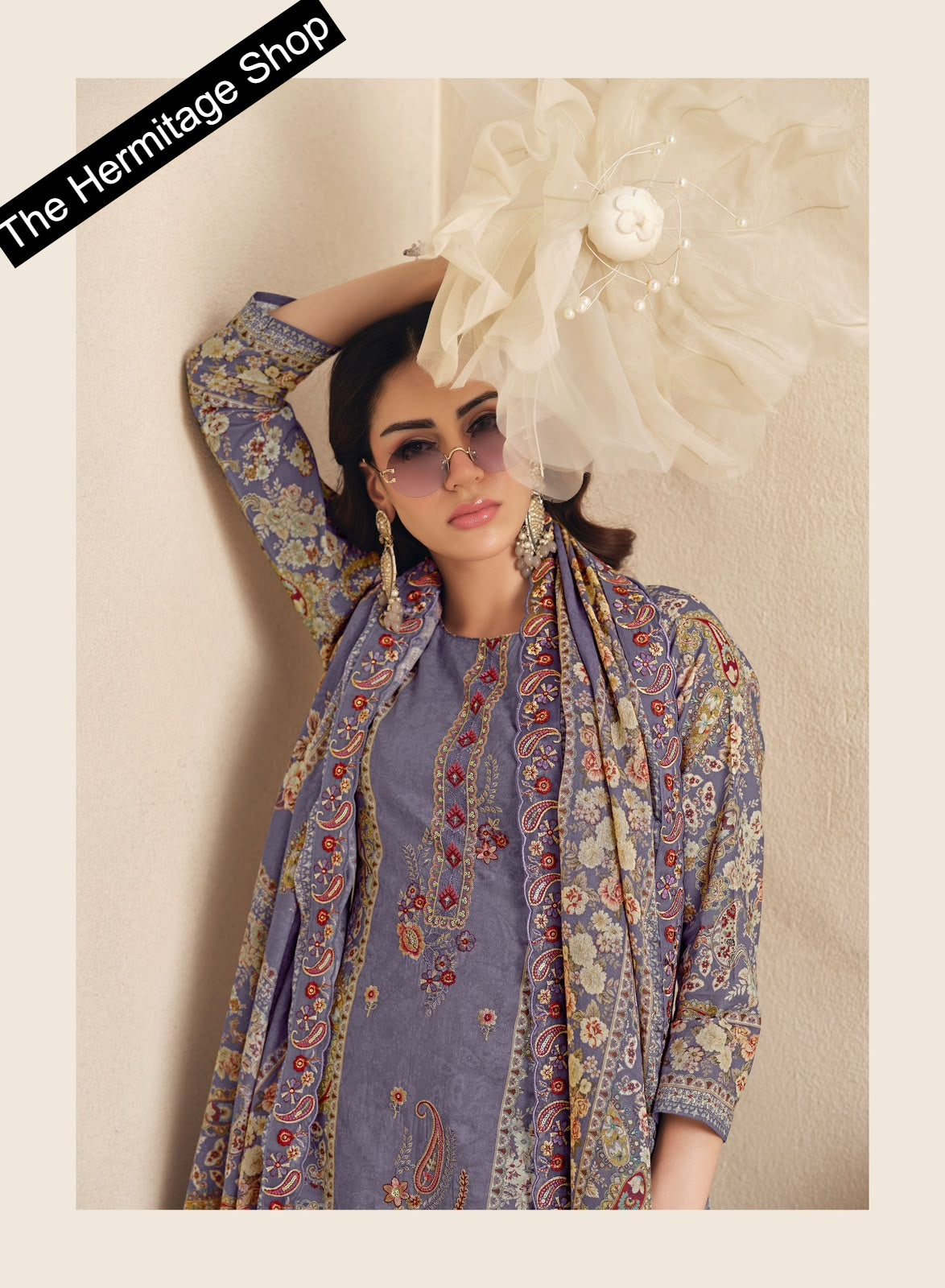 Zaira The Hermitage Shop Lawn Karachi Salwar Suits Manufacturer Gujarat