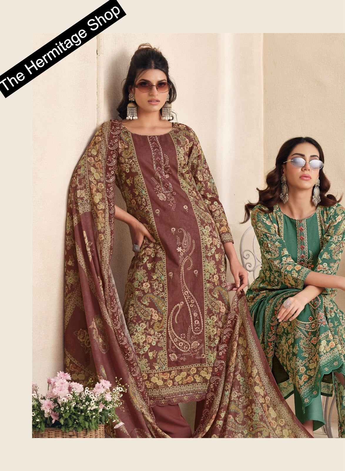 Zaira The Hermitage Shop Lawn Karachi Salwar Suits Manufacturer Gujarat