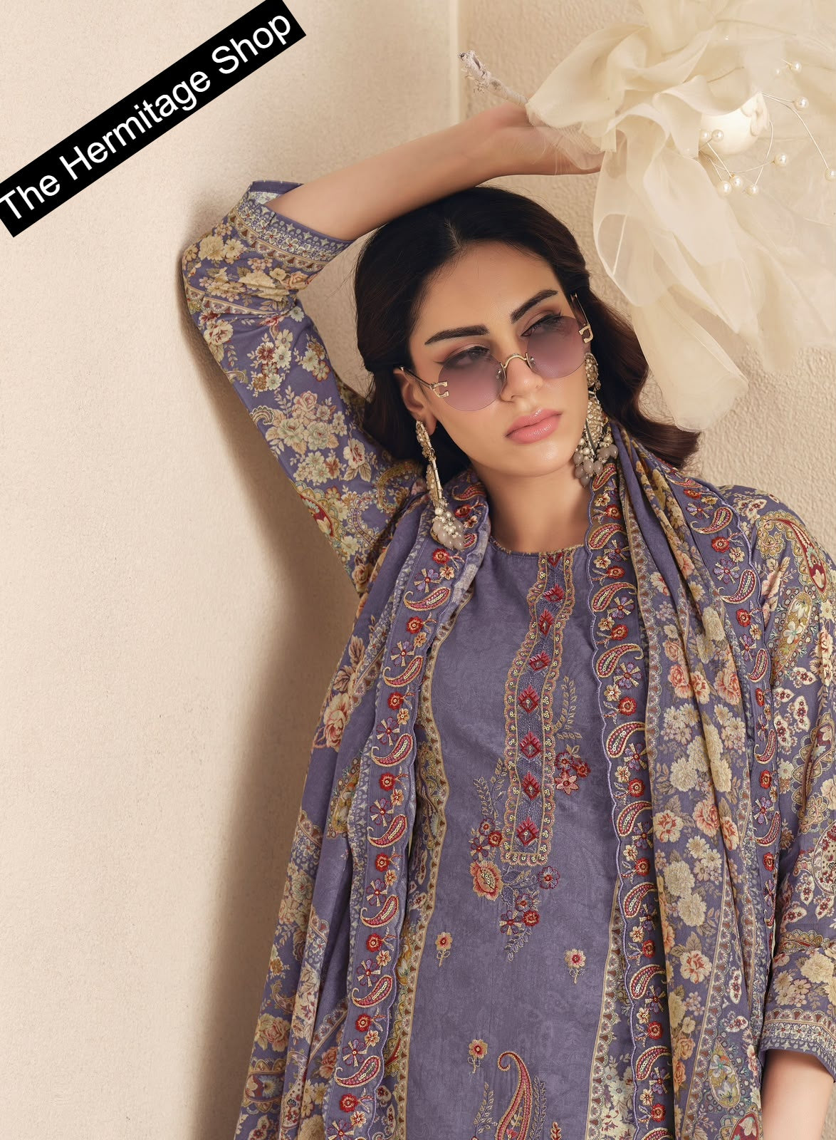 Zaira The Hermitage Shop Lawn Karachi Salwar Suits Manufacturer Gujarat