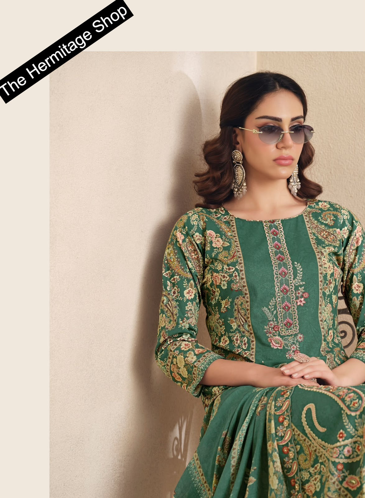 Zaira The Hermitage Shop Lawn Karachi Salwar Suits Manufacturer Gujarat