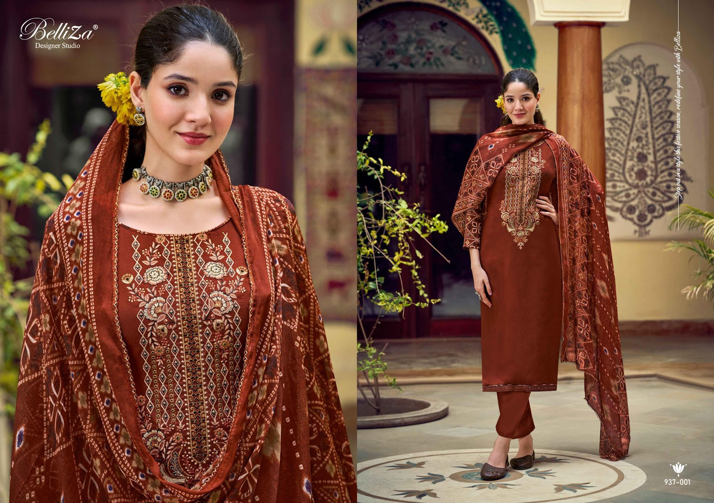 Zaisha Belliza Designer Studio Viscose Rayon Karachi Salwar Suits Exporter India