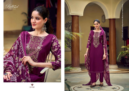 Zaisha Belliza Designer Studio Viscose Rayon Karachi Salwar Suits Exporter India