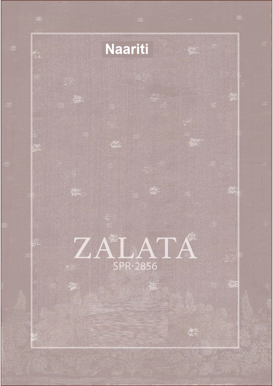 Zalata 2856 Naariti Tissue Silk Pant Style Suits Exporter Ahmedabad