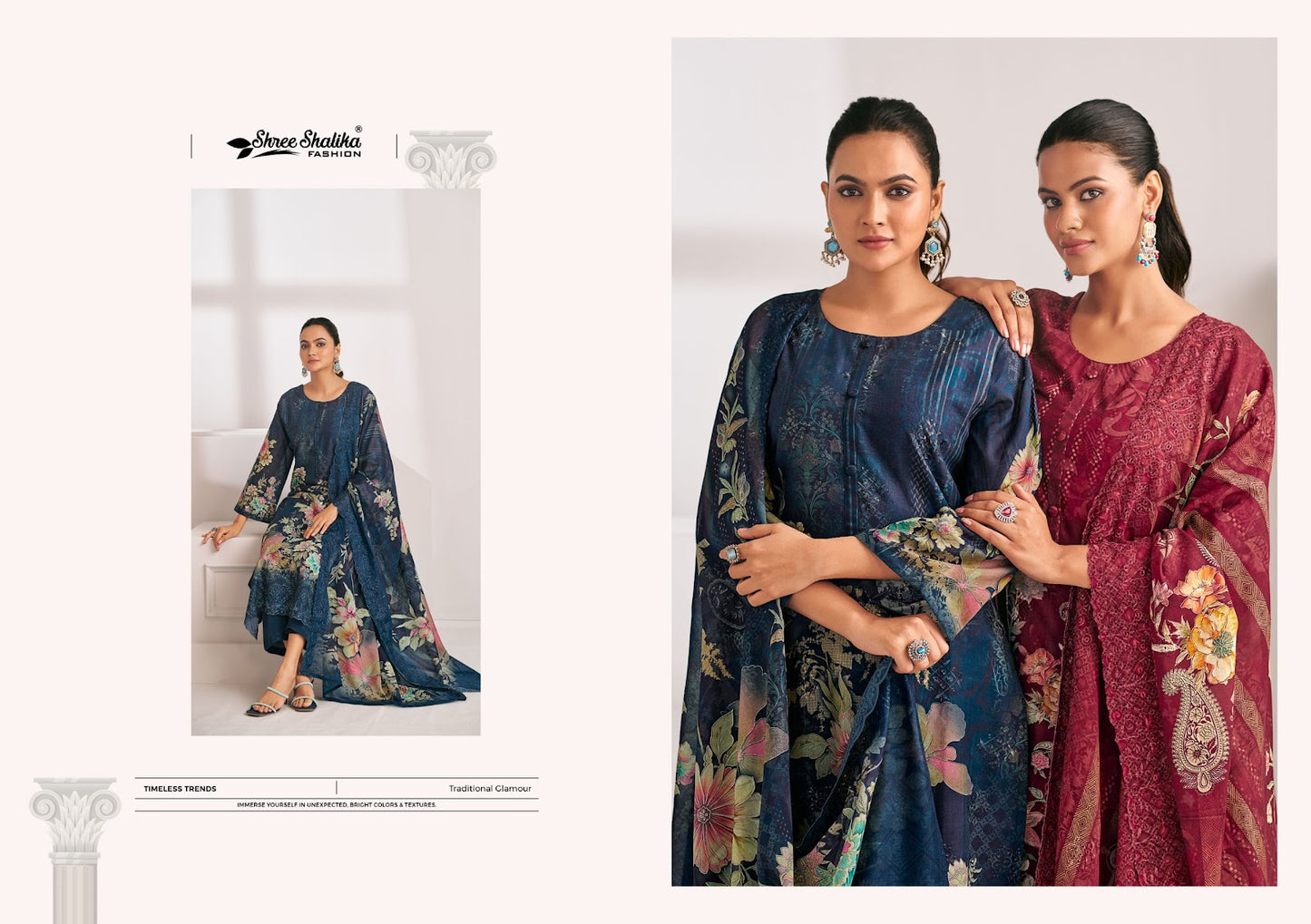 Zam Zam Shree Shalika Fashion Pant Style Suits Manufacturer Ahmedabad