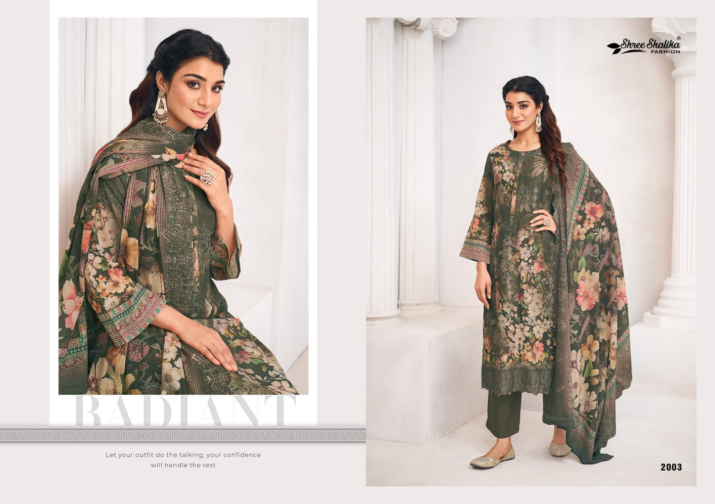 Zam Zam Vol 2 Shree Shalika Fashion Cotton Lawn Pant Style Suits Wholesale