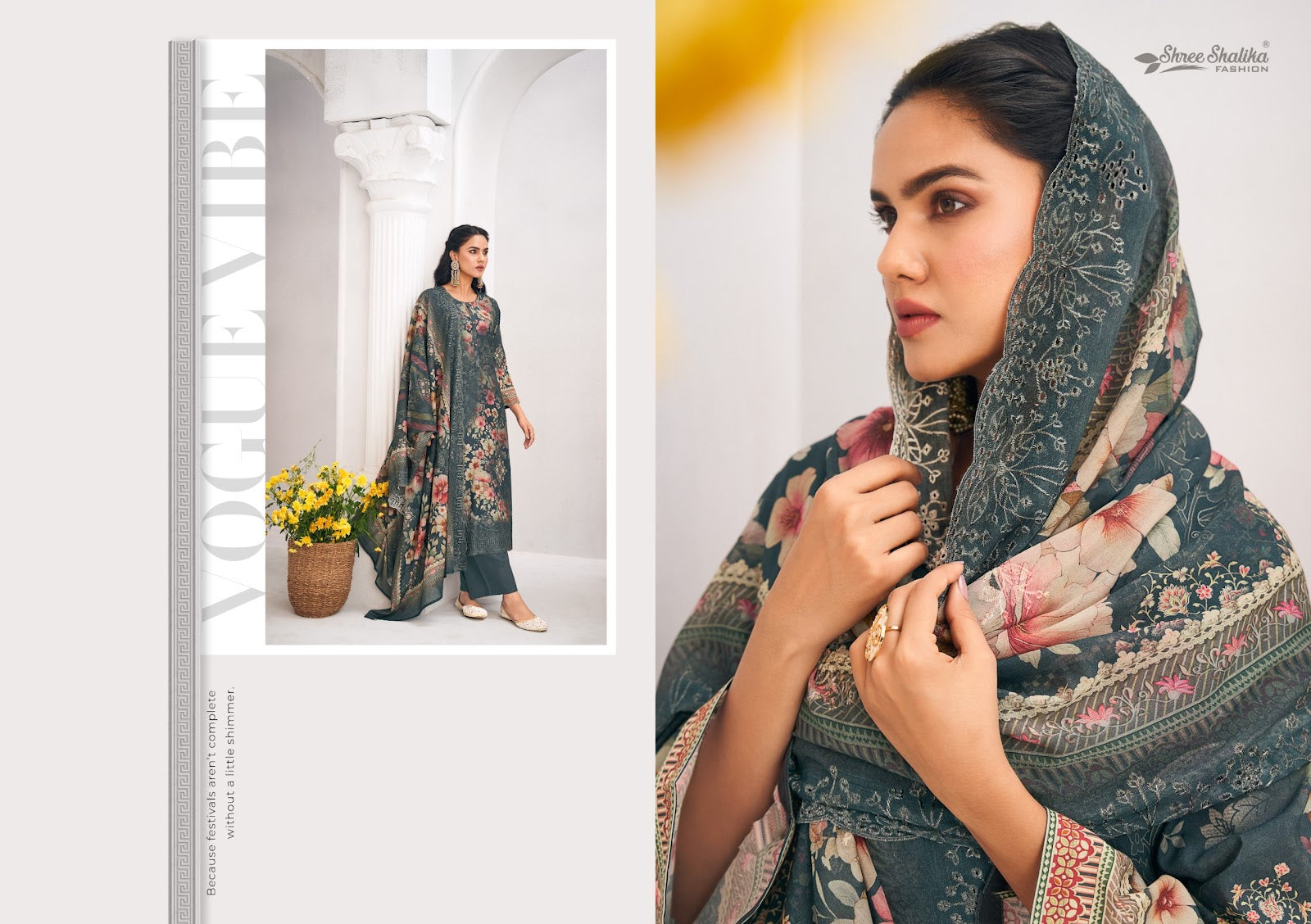 Zam Zam Vol 2 Shree Shalika Fashion Cotton Lawn Pant Style Suits Wholesale