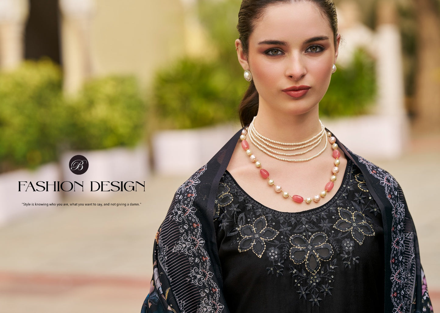 Zara Belliza Designer Studio Roman Silk Karachi Salwar Suits Manufacturer