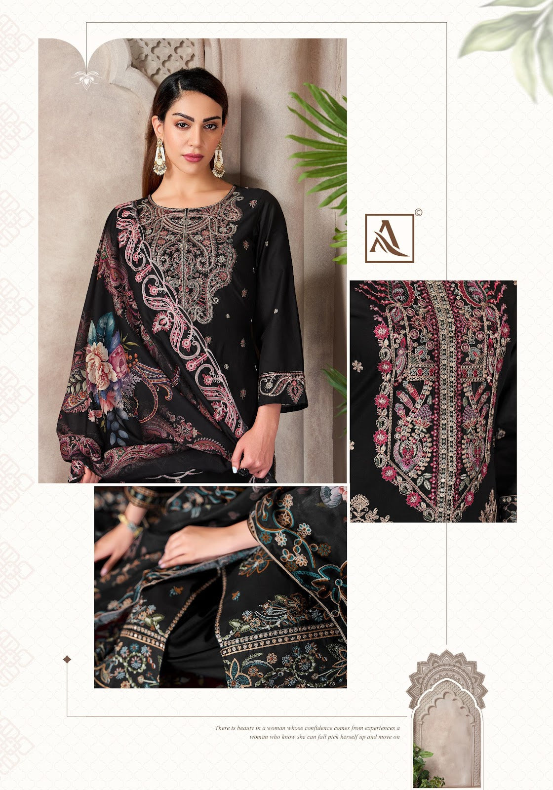 Zara Line Alok Cotton Cambric Karachi Salwar Suits Wholesale Rate