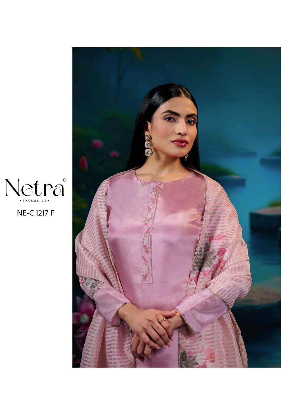 Zara Netra Gadwal Silk Pant Style Suits Supplier Gujarat