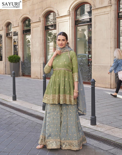 Zara Nx Sayuri Simmer Readymade Suits Manufacturer India