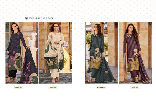 Zara The Hermitage Shop Jam Satin Karachi Salwar Suits Wholesaler Gujarat