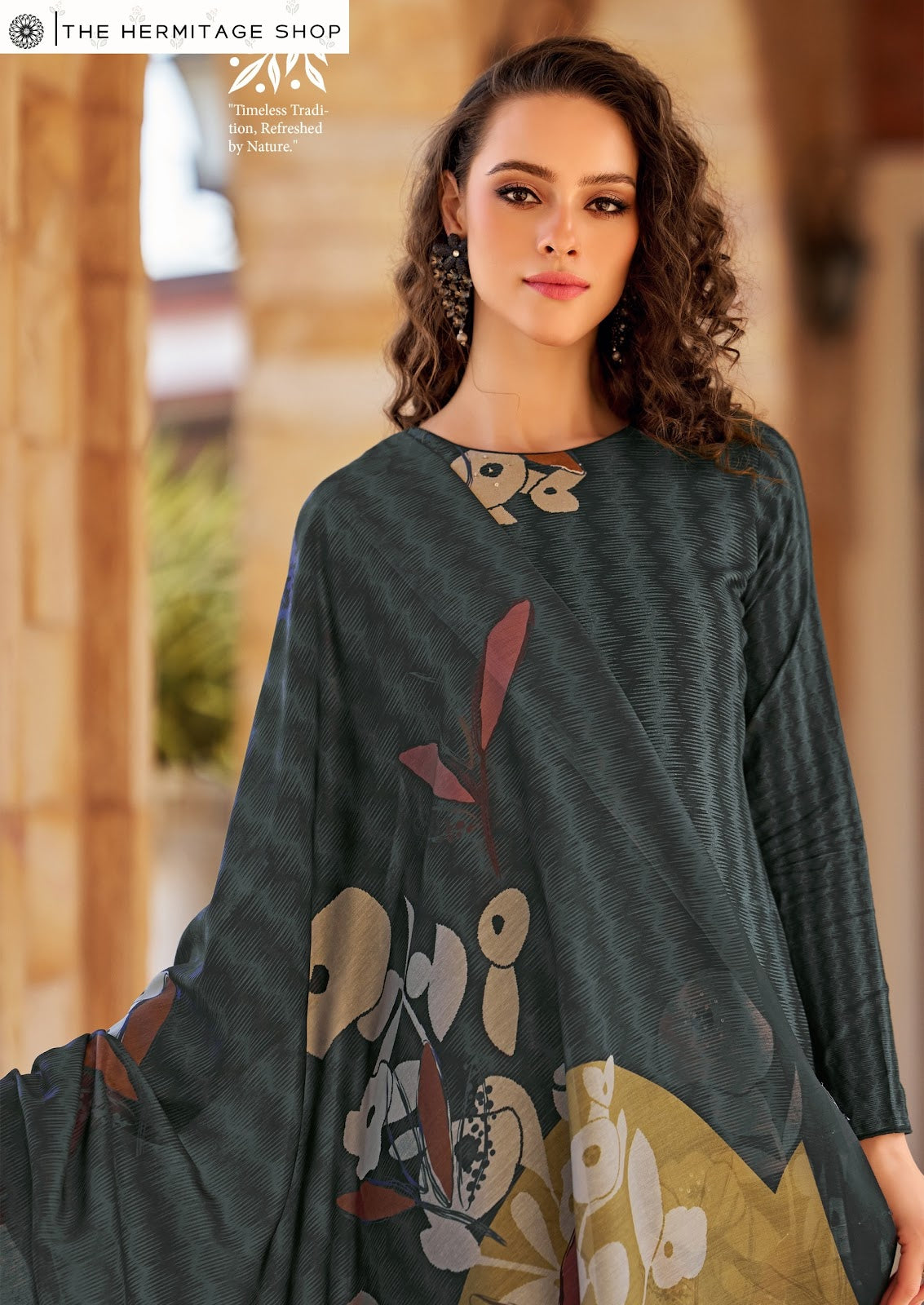 Zara The Hermitage Shop Jam Satin Karachi Salwar Suits Wholesaler Gujarat