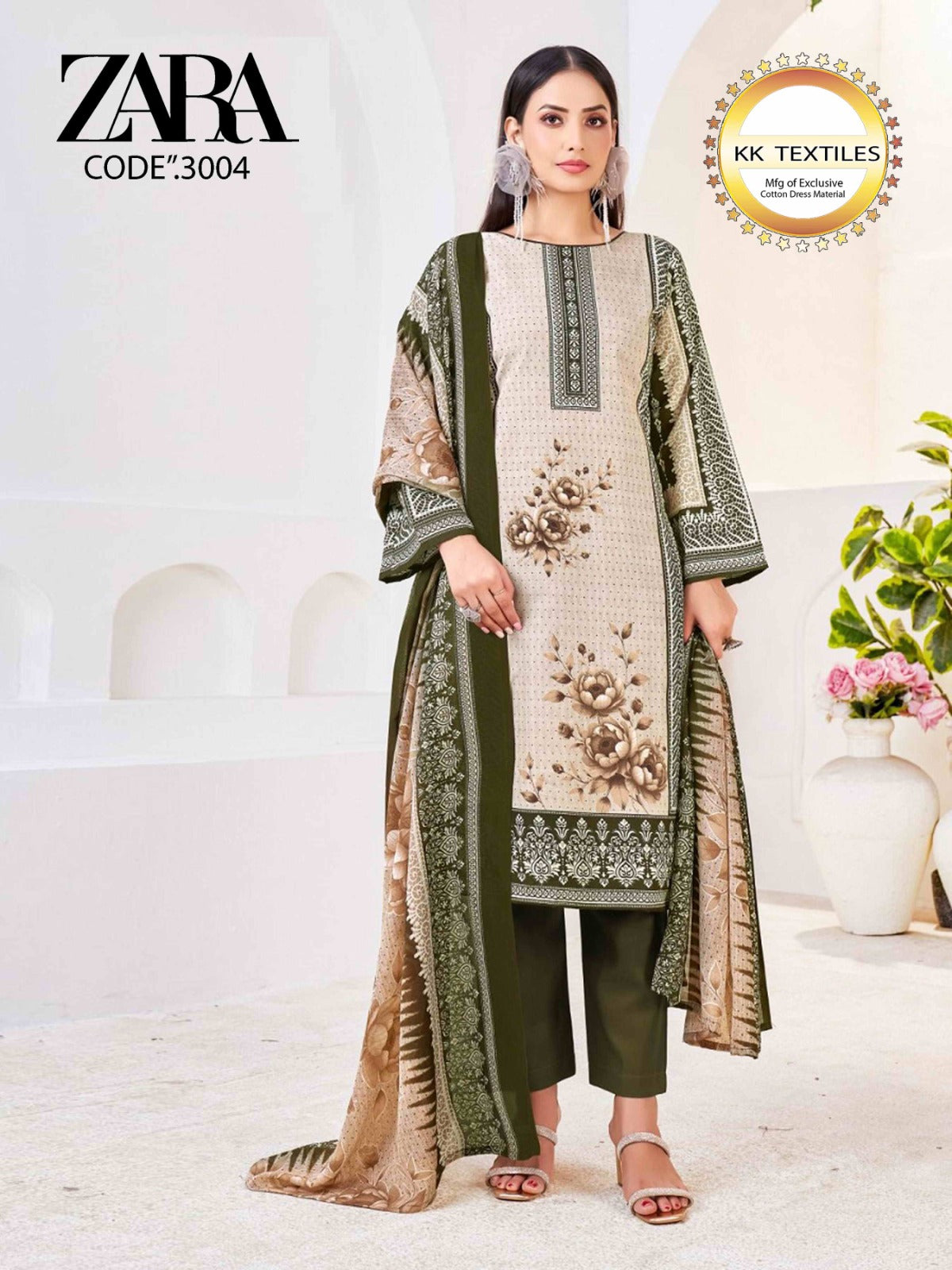 Zara Vol 3 Royal Mix Cotton Karachi Salwar Suits Manufacturer India