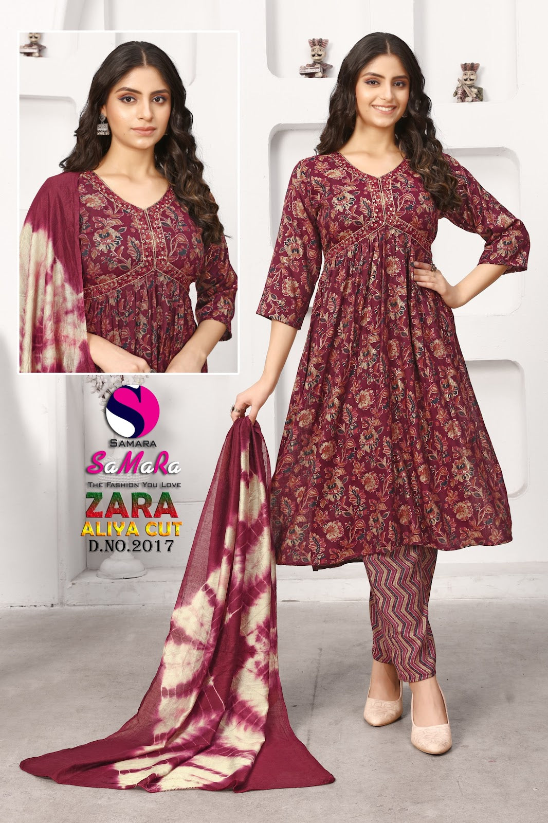 Zara Vol 3 Samara Heavy Capsule Readymade Pant Style Suits Exporter