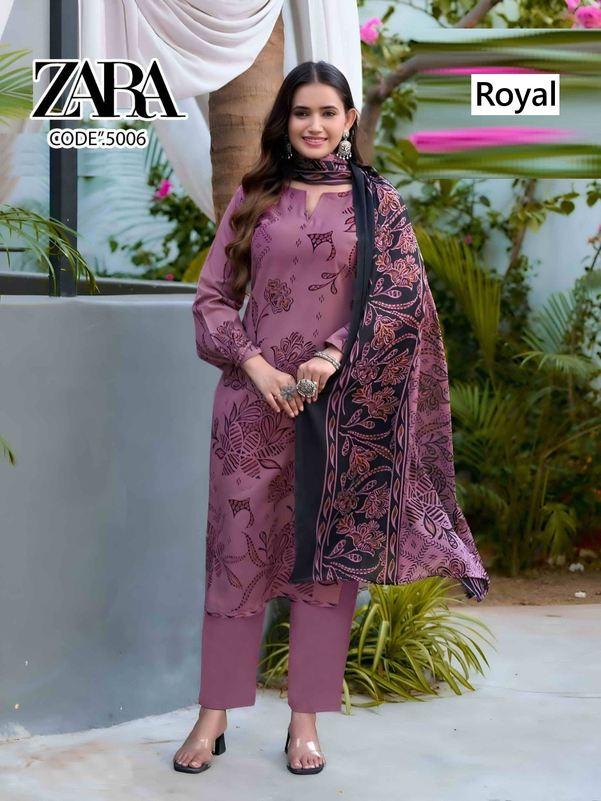 Zara Vol 5 Royal Cotton Dress Material Exporter India
