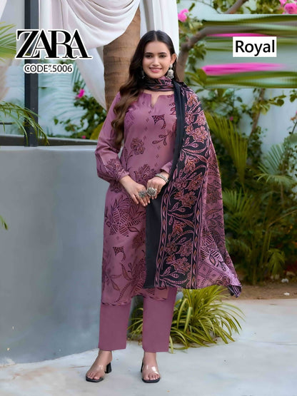 Zara Vol 5 Royal Cotton Dress Material Exporter India