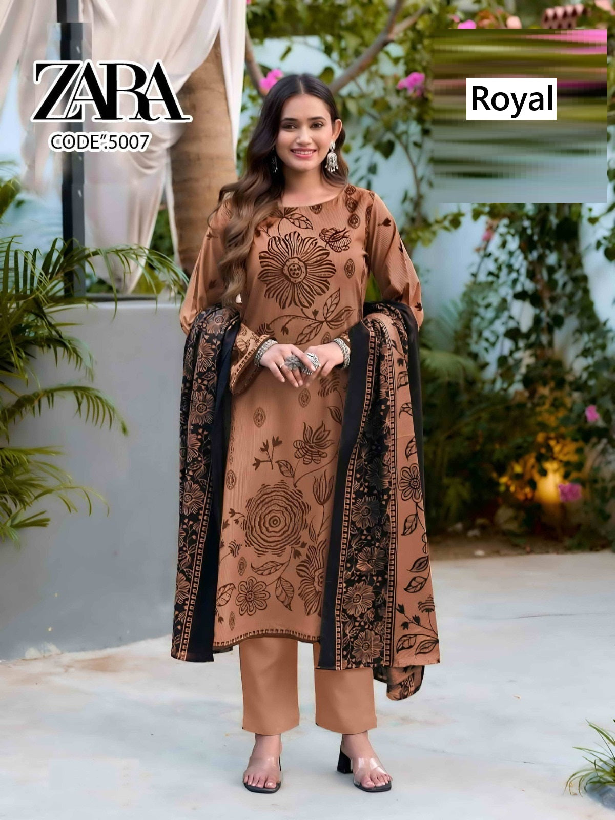 Zara Vol 5 Royal Cotton Dress Material Exporter India