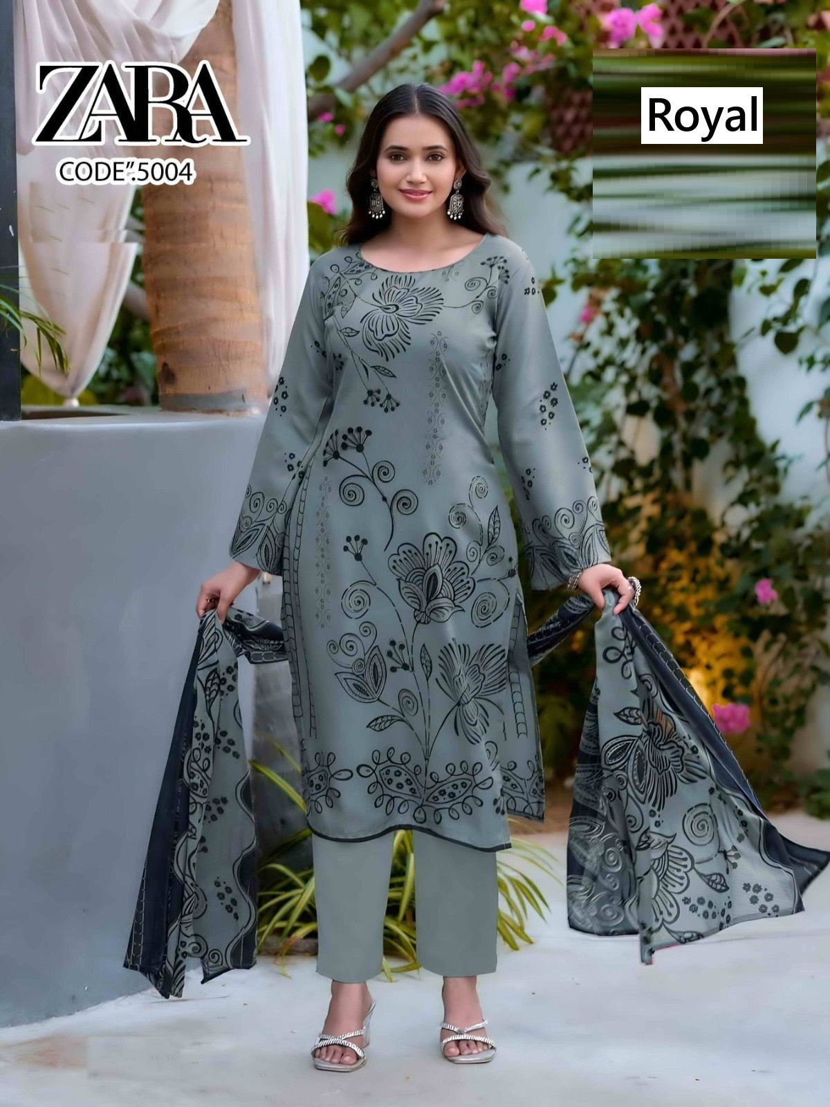 Zara Vol 5 Royal Cotton Dress Material Exporter India