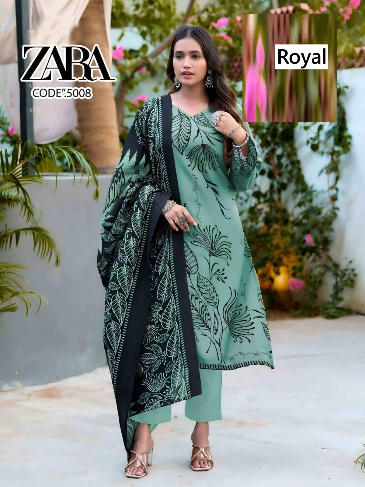 Zara Vol 5 Royal Cotton Dress Material Exporter India