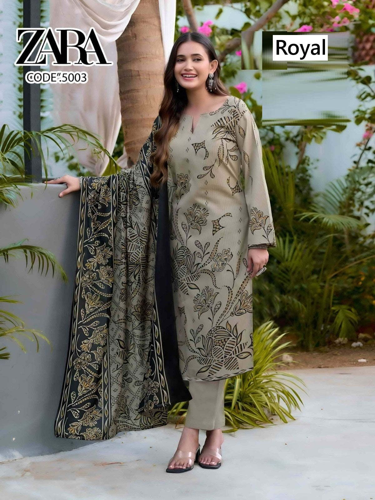 Zara Vol 5 Royal Cotton Dress Material Exporter India