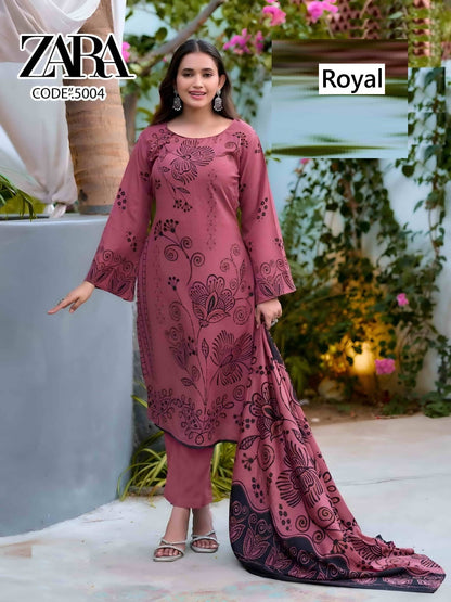 Zara Vol 5 Royal Cotton Dress Material Exporter India