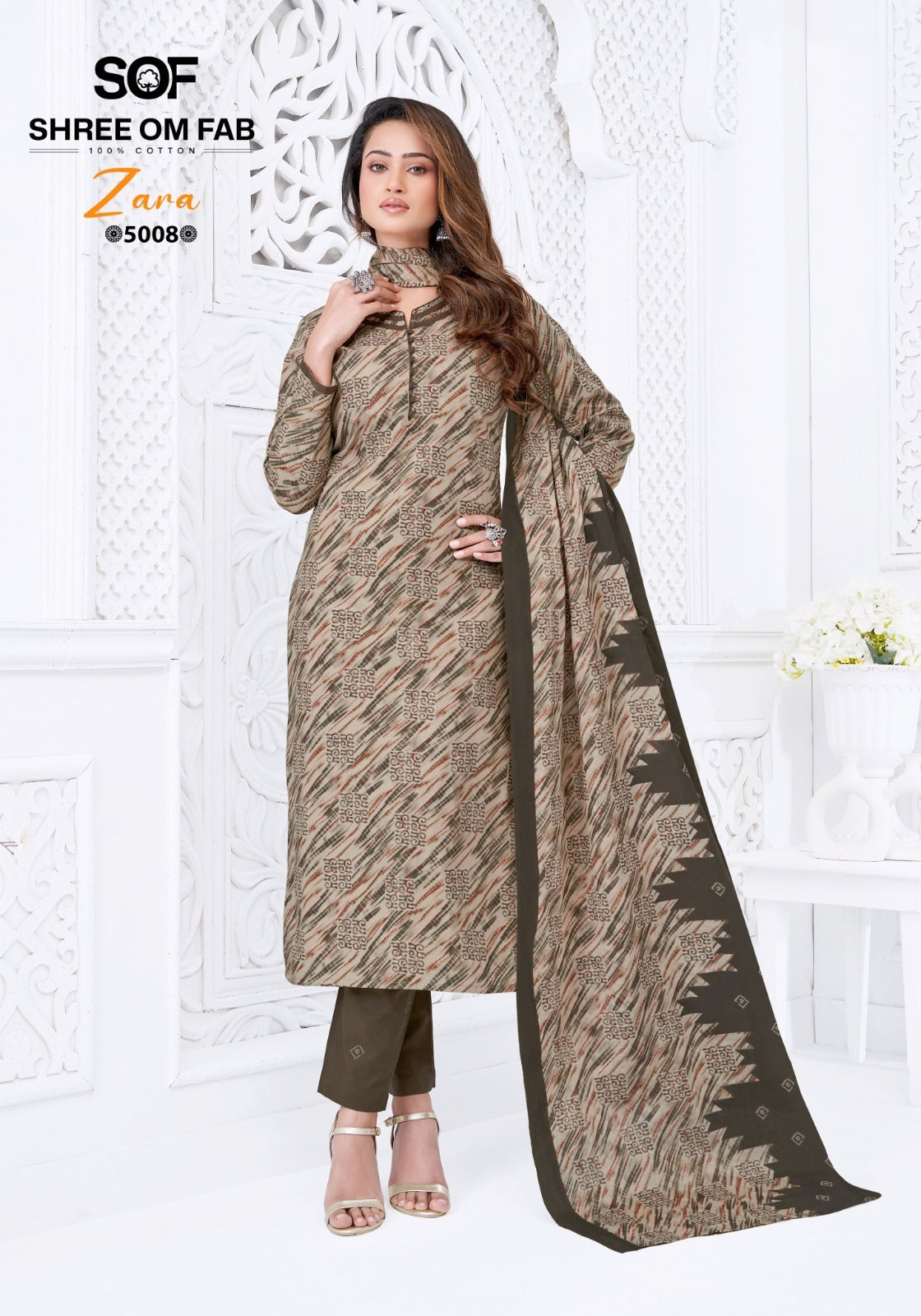 Zara Vol 5 Shree Om Cotton Dress Material Wholesale Price