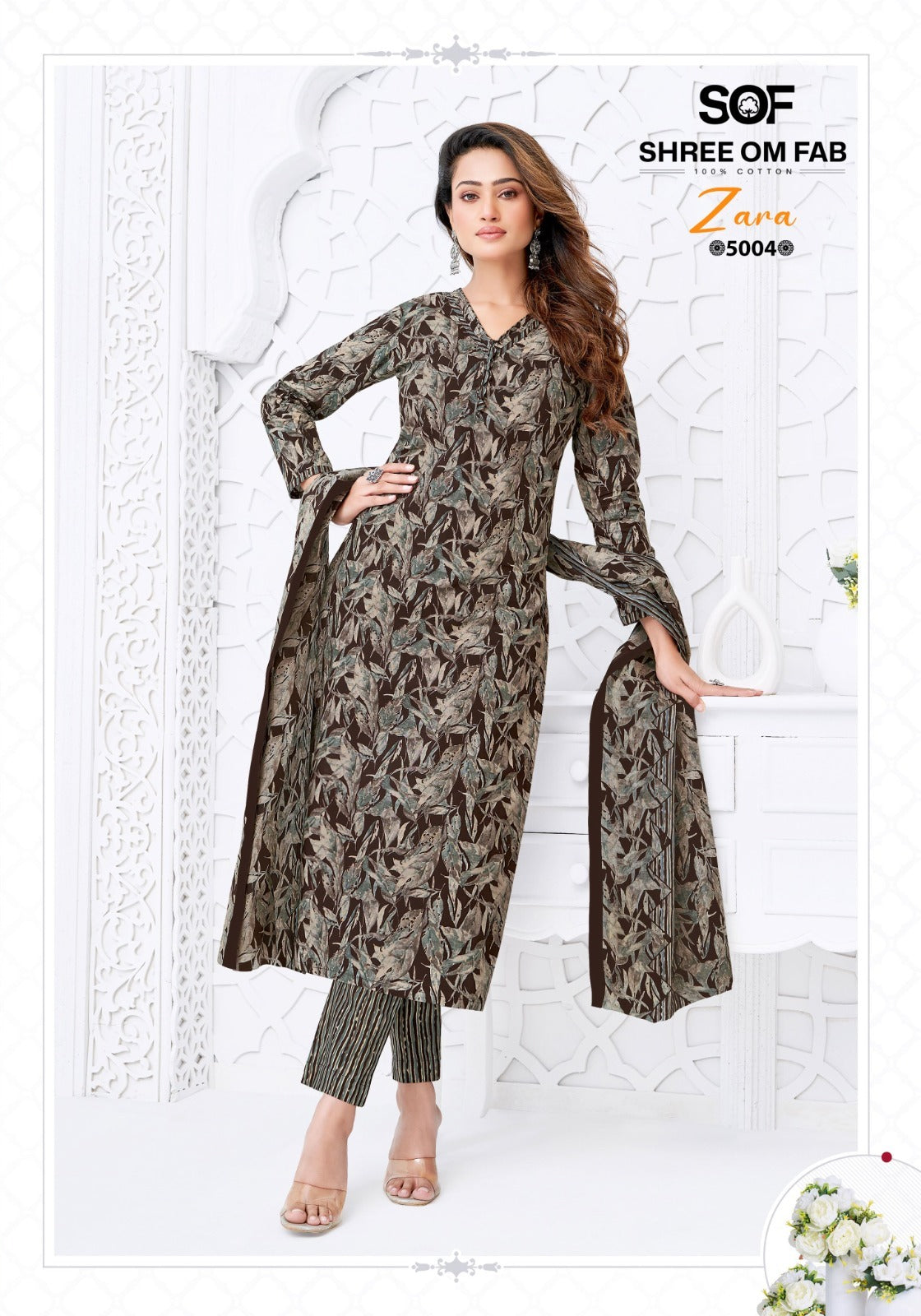 Zara Vol 5 Shree Om Cotton Dress Material Wholesale Price