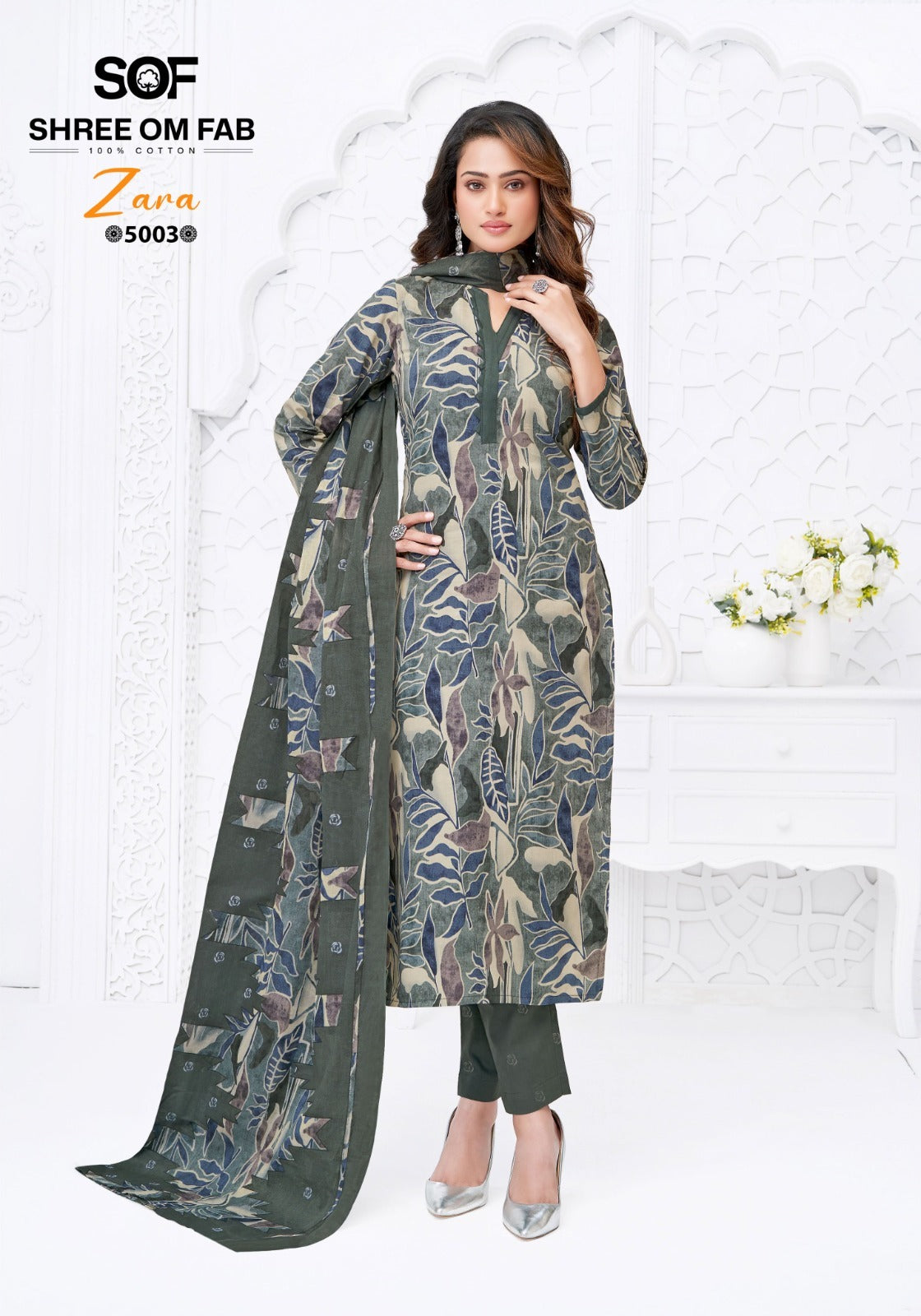 Zara Vol 5 Shree Om Cotton Dress Material Wholesale Price
