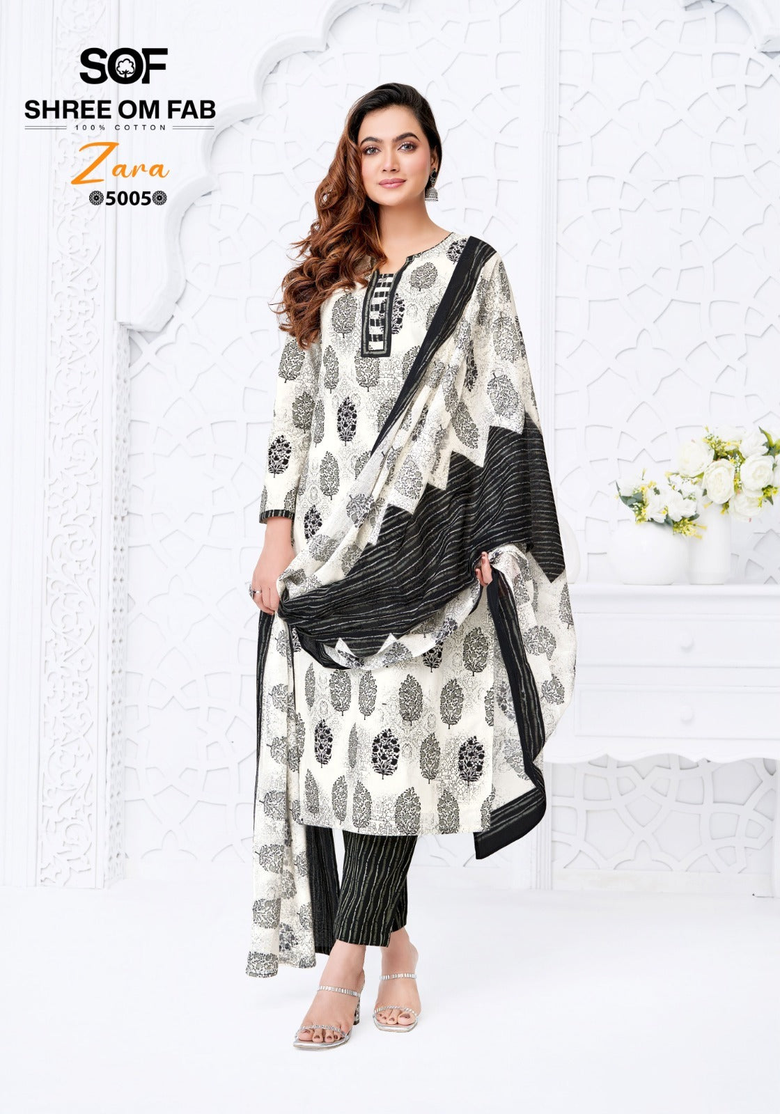 Zara Vol 5 Shree Om Cotton Dress Material Wholesale Price