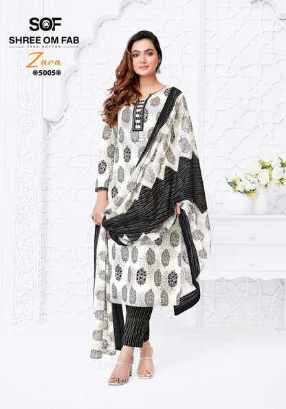 Zara Vol 5 Shree Om Cotton Dress Material Wholesale Price