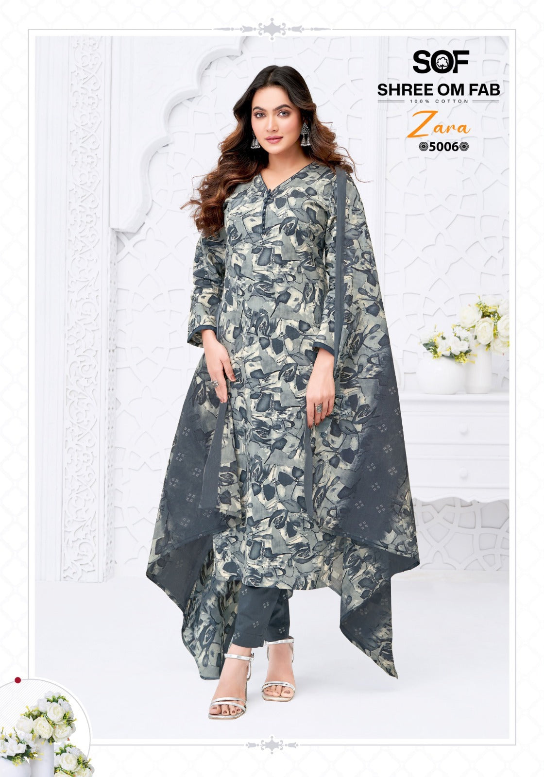 Zara Vol 5 Shree Om Cotton Dress Material Wholesale Price