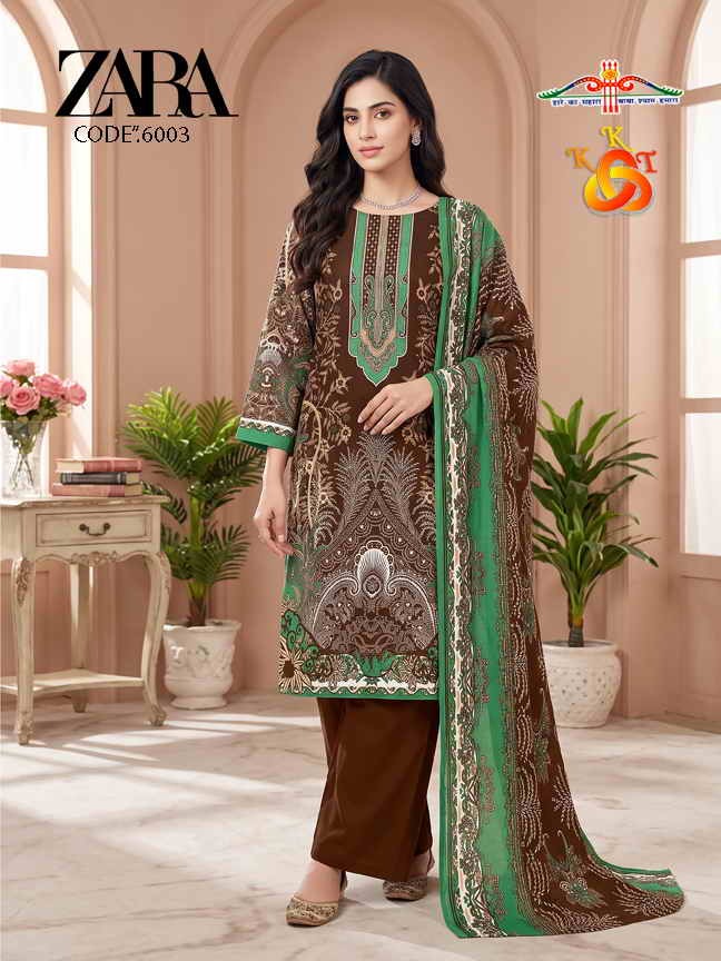 Zara Vol 6 Royal Mix Cotton Karachi Salwar Suits Wholesale Price
