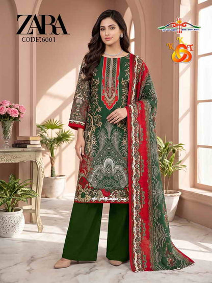 Zara Vol 6 Royal Mix Cotton Karachi Salwar Suits Wholesale Price