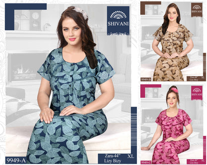 Zaras Shivani Lizzy Bizzy Night Gowns Manufacturer