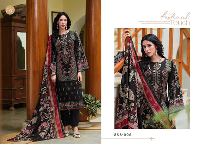 Zareen Belliza Designer Studio Cotton Karachi Salwar Suits Manufacturer Gujarat