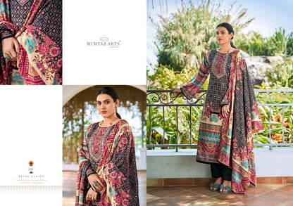 Zareen Mumtaz Arts Jam Satin Karachi Salwar Suits Exporter India