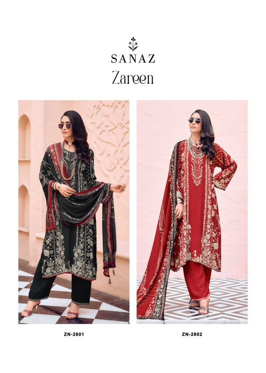 Zareen Sanaz Viscose Pakistani Salwar Suits Manufacturer India