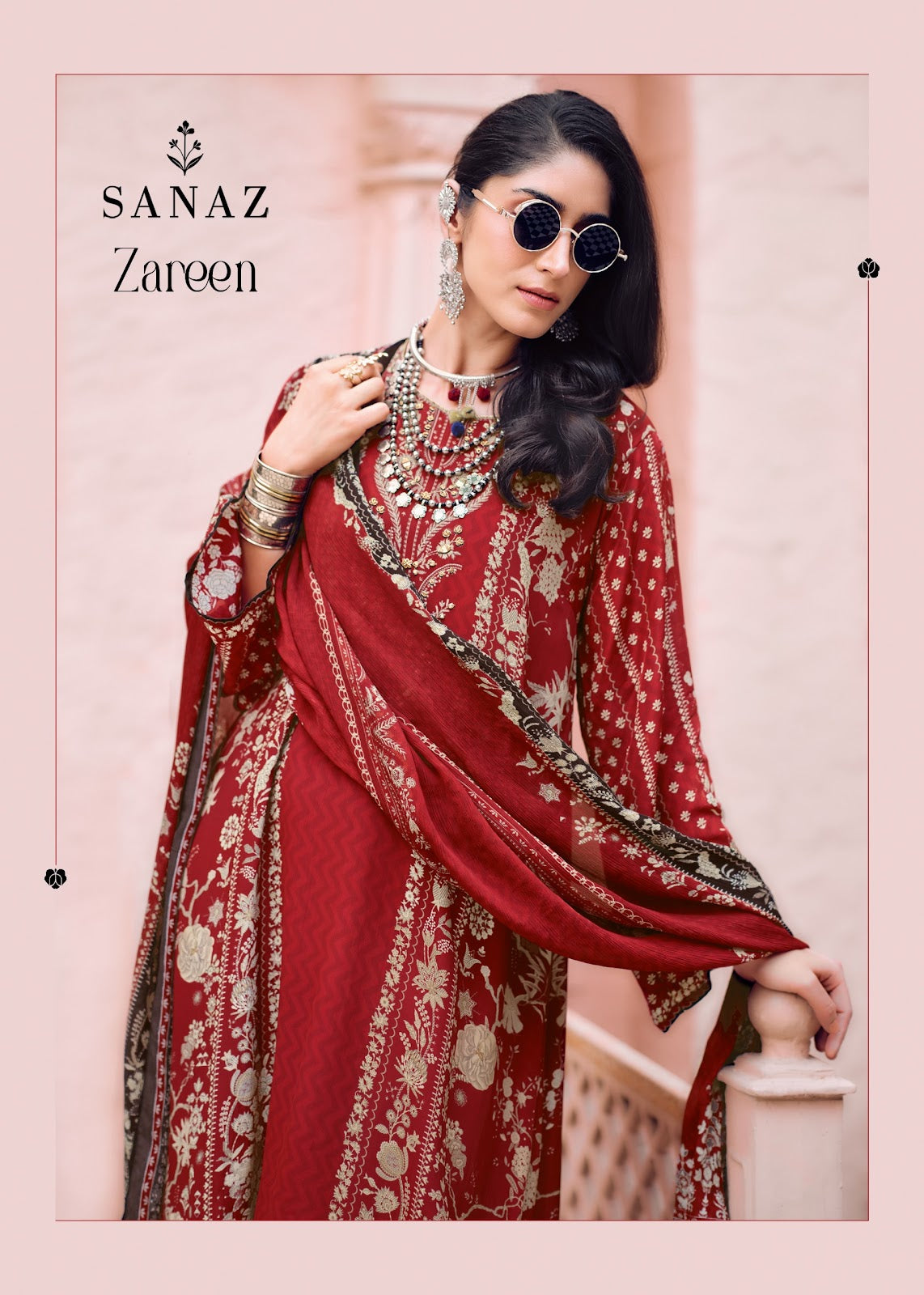 Zareen Sanaz Viscose Pakistani Salwar Suits Manufacturer India