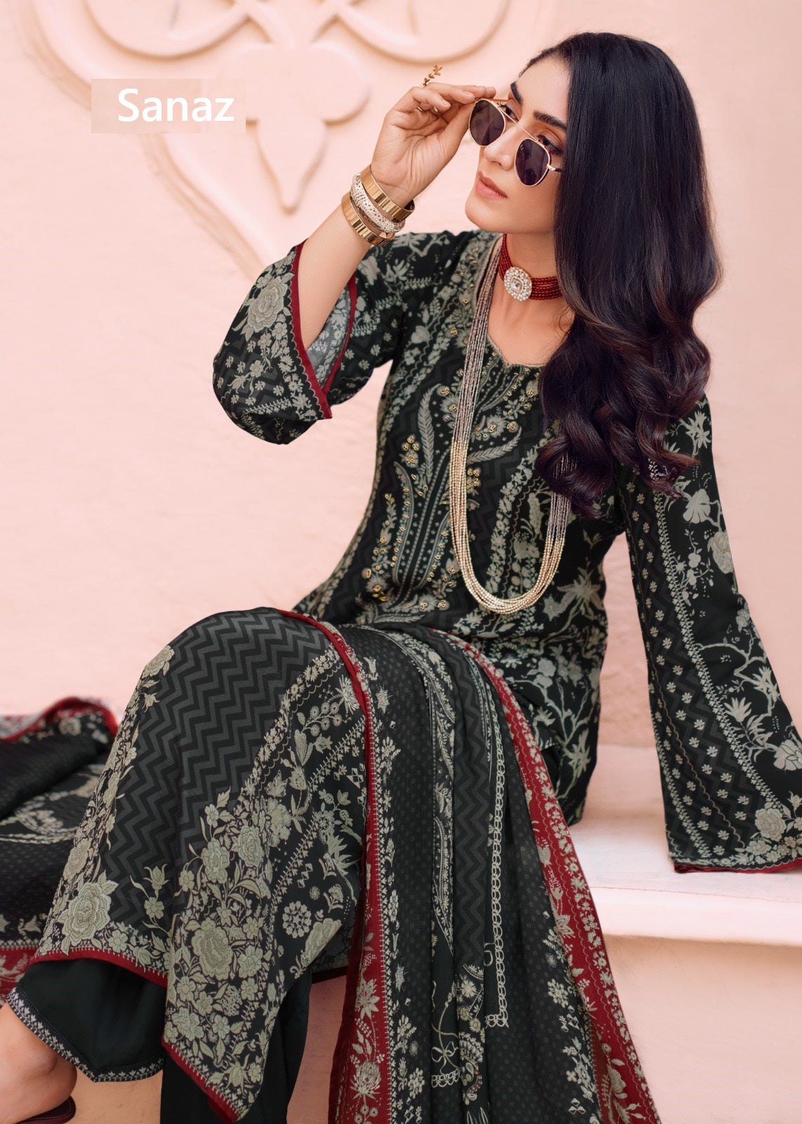Zareen Sanaz Viscose Pakistani Salwar Suits Manufacturer India