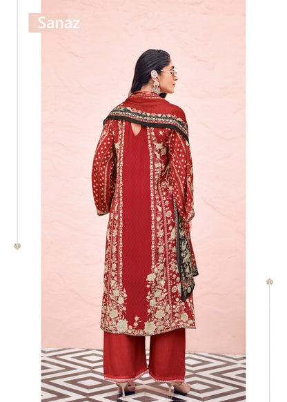 Zareen Sanaz Viscose Pakistani Salwar Suits Manufacturer India