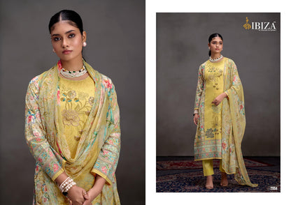 Zareena Ibiza Ruby Pant Style Suits Manufacturer Gujarat