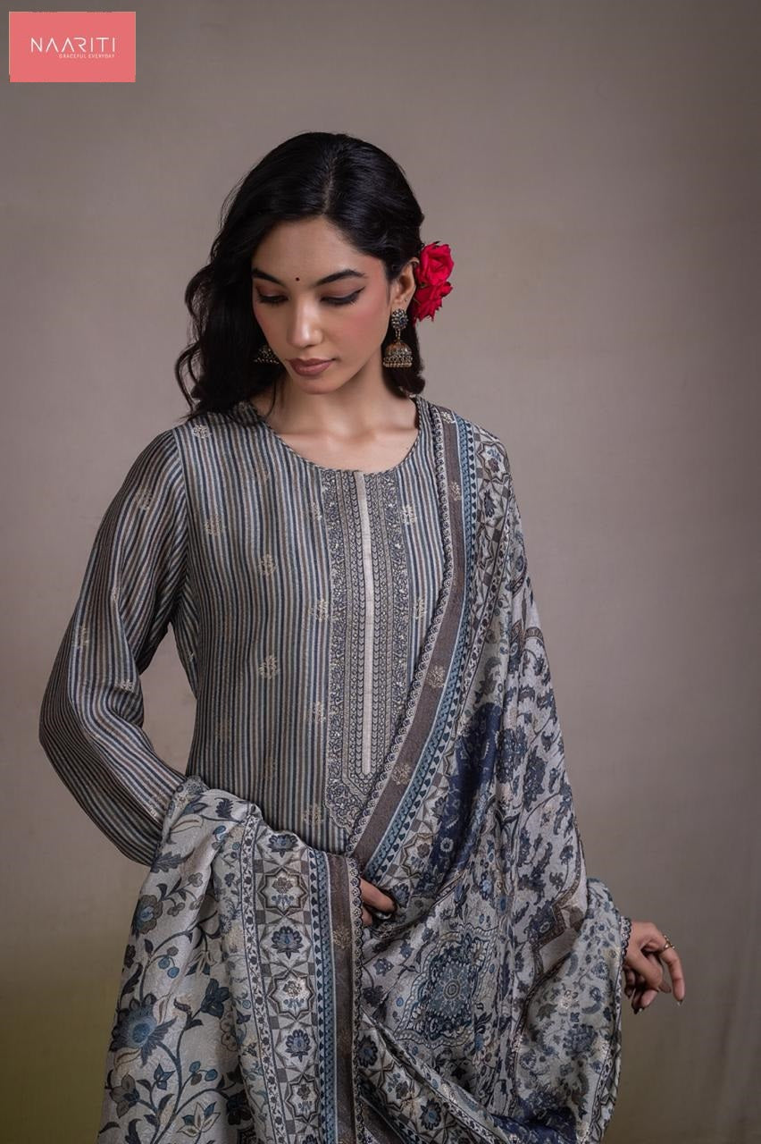 Zargul 148 Naariti Silk Jacquard Pant Style Suits Supplier Ahmedabad