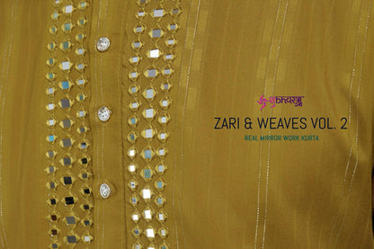 Zari And Weaves Vol 2 With Dupatta Shubhvastra Pure Viscose Mens Kurta Exporter