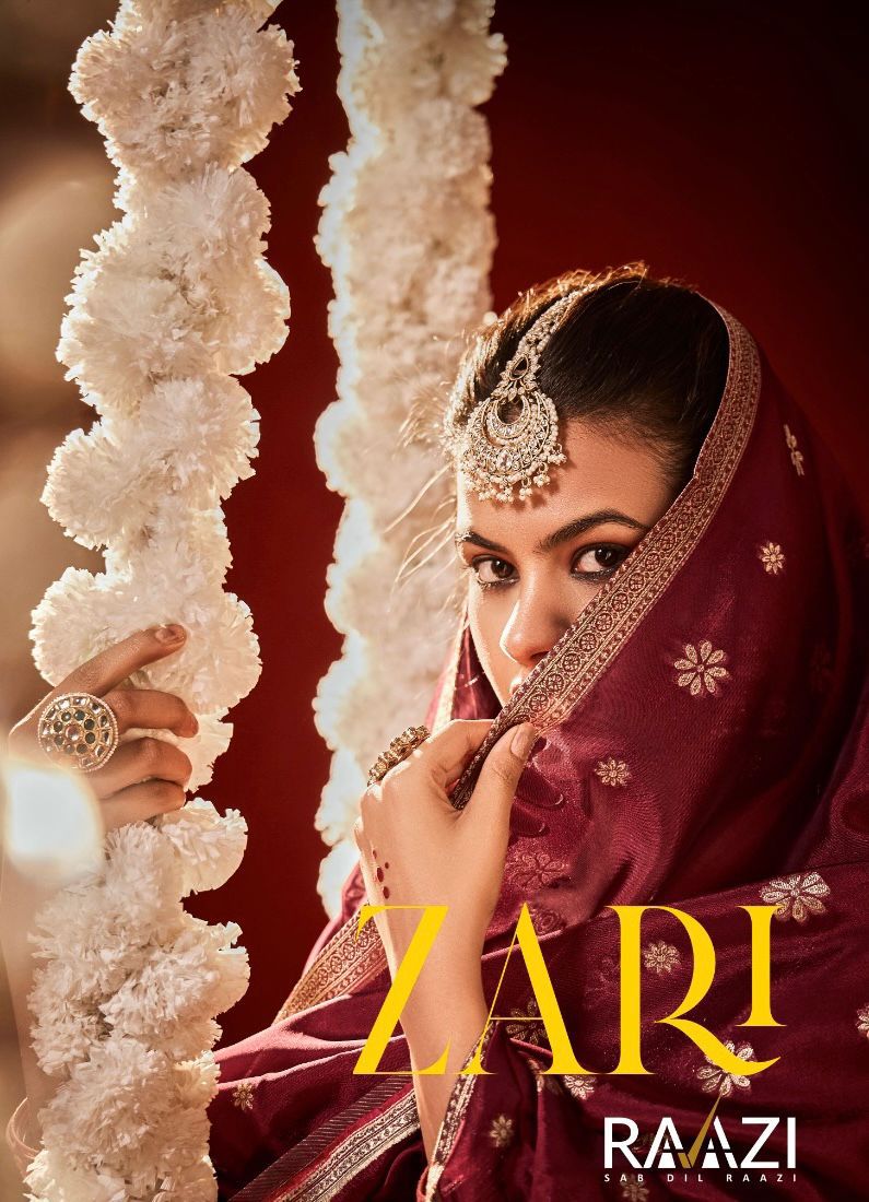 Zari Rama Fashions Raazi Silk Jacquard Pant Style Suits Exporter