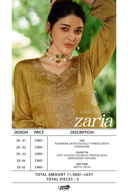 Zaria Varshaa Pashmina Suits Wholesaler Gujarat