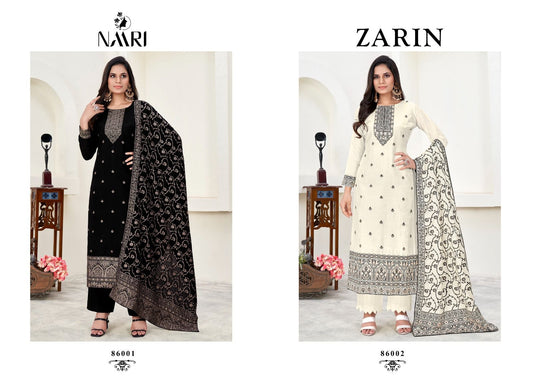 Zarin Naari Muslin Pant Style Suits