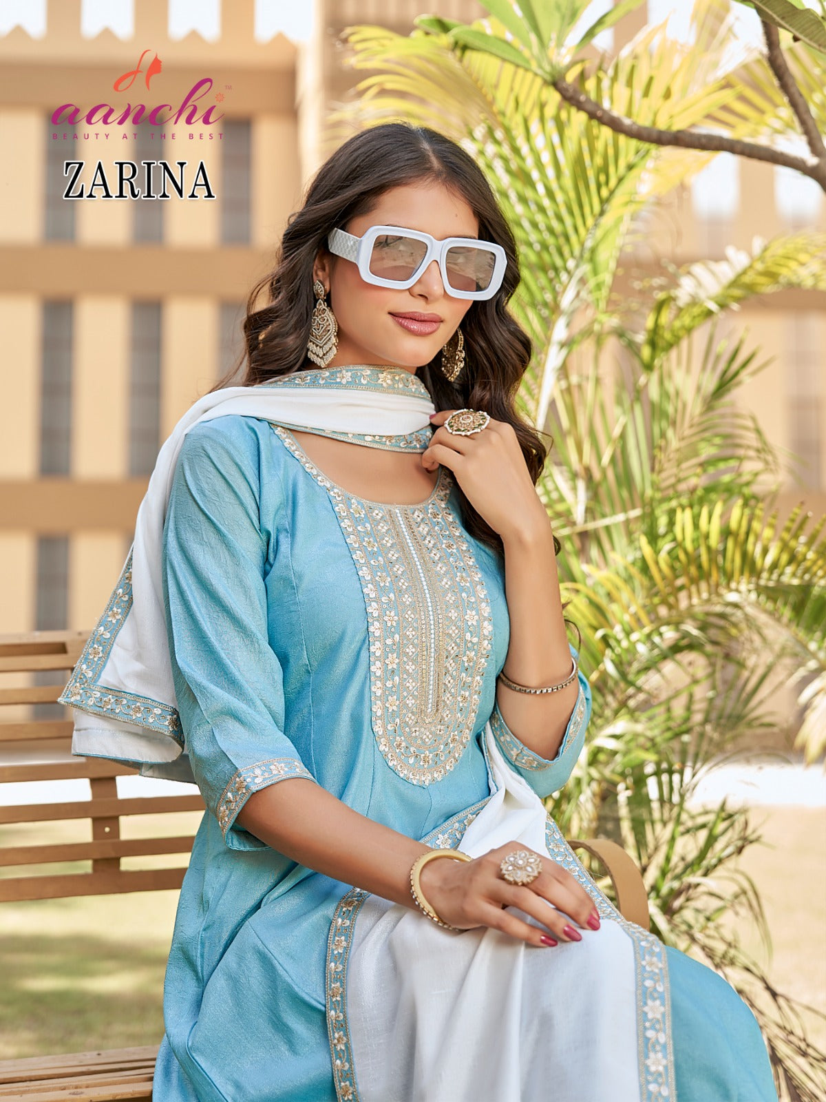 Zarina Aanchi Readymade Pant Style Suits Supplier